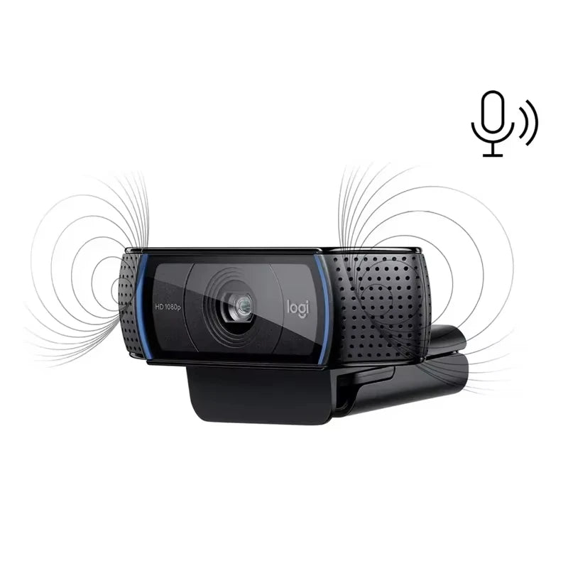 Logitech C920e HD Pro Webcam Recording USB Smart 1080p webcam For Computer Upgrade Version mini camera webcam - Privacy
