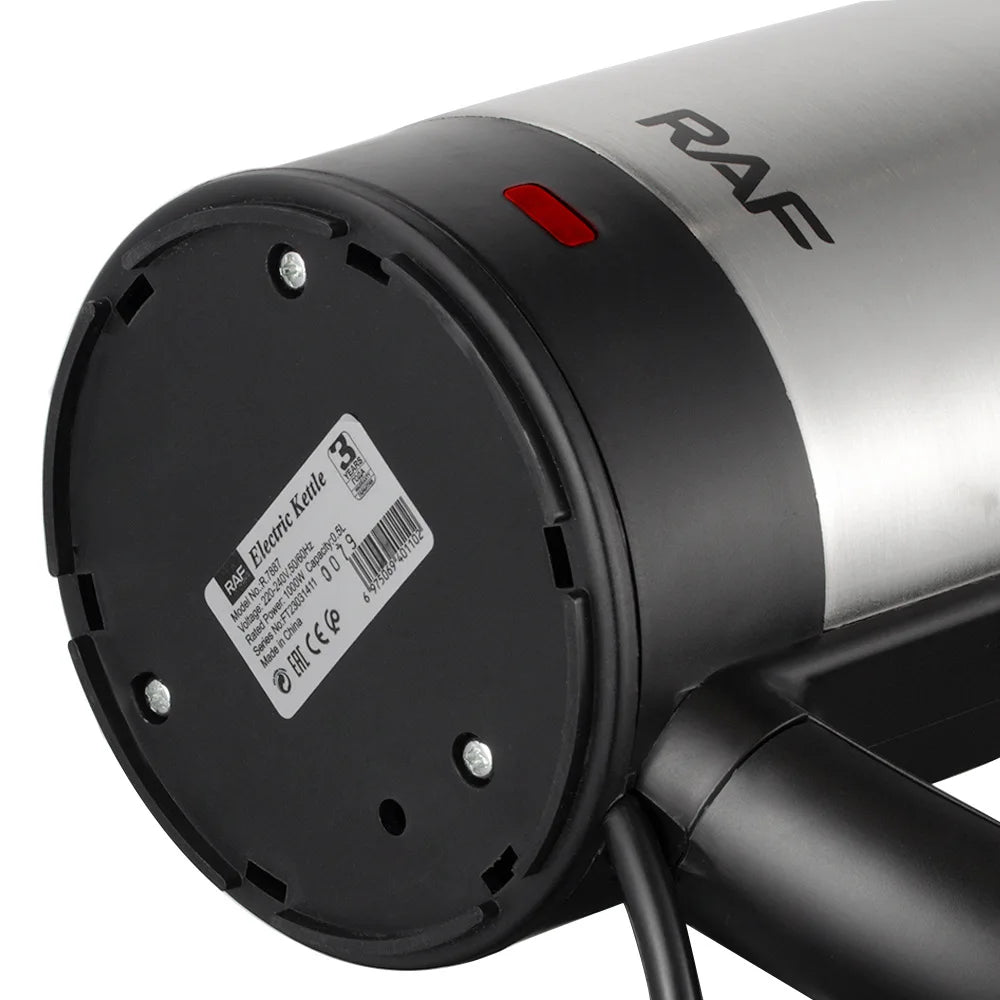 1000W 500ML Mini Electric Kettle Stainless Steel Automatic Power Off for Tea,Coffee Travel Portable Water Boiler,Fast