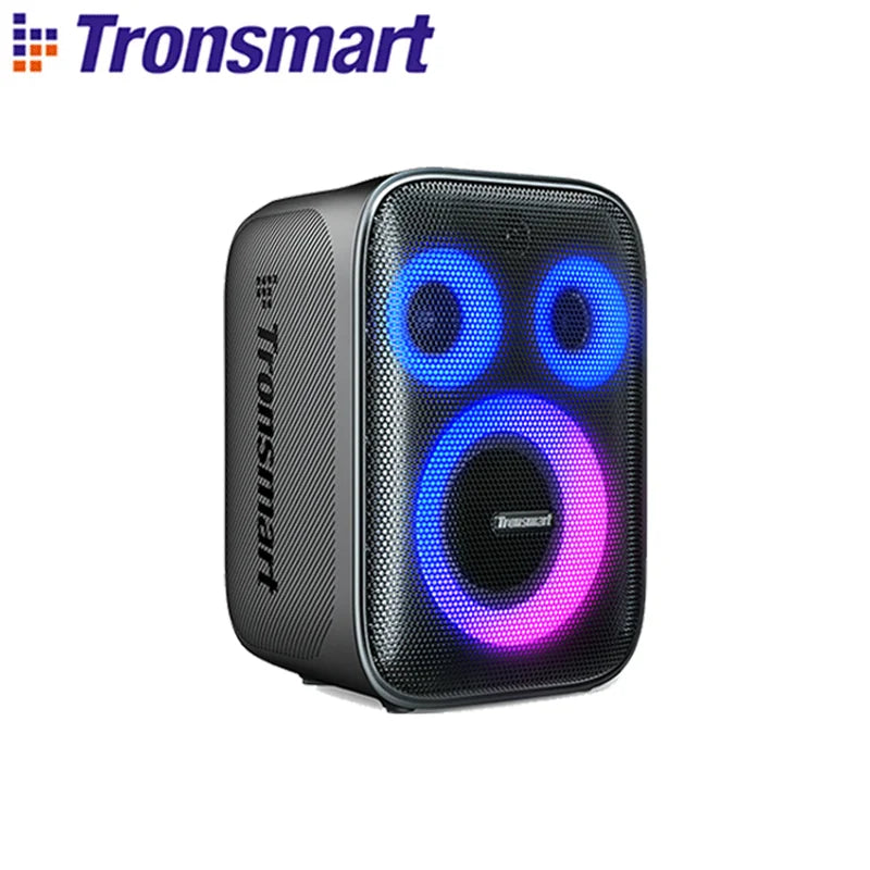 Tronsmart Halo 200 Speaker Bluetooth Speaker with 3 Way Sound System 120W Built-in/Wired Mic Guitar Input APP Control