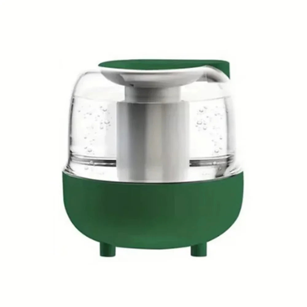 4L Large Capacity Dual Spray Humidifier with Display USB Quiet Cool Mist Maker Air Purifier with Night Light for Home