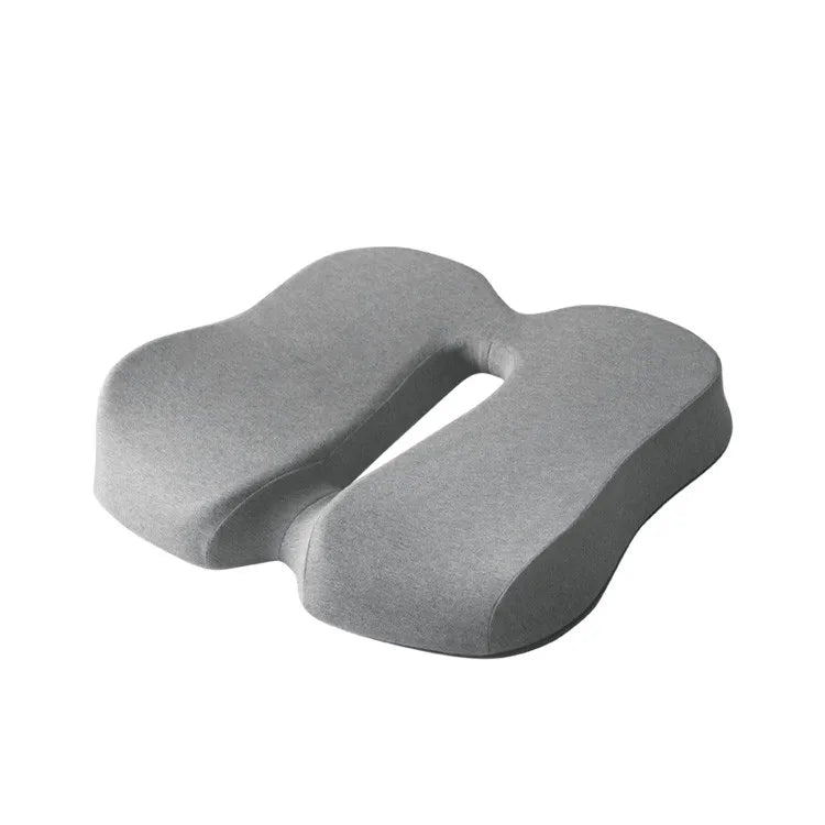 Memory Foam Sit Bone Relief Seat Cushion for Butt Lower Back Hamstrings Hips Ischial Tuberosity Reduce Fatigue