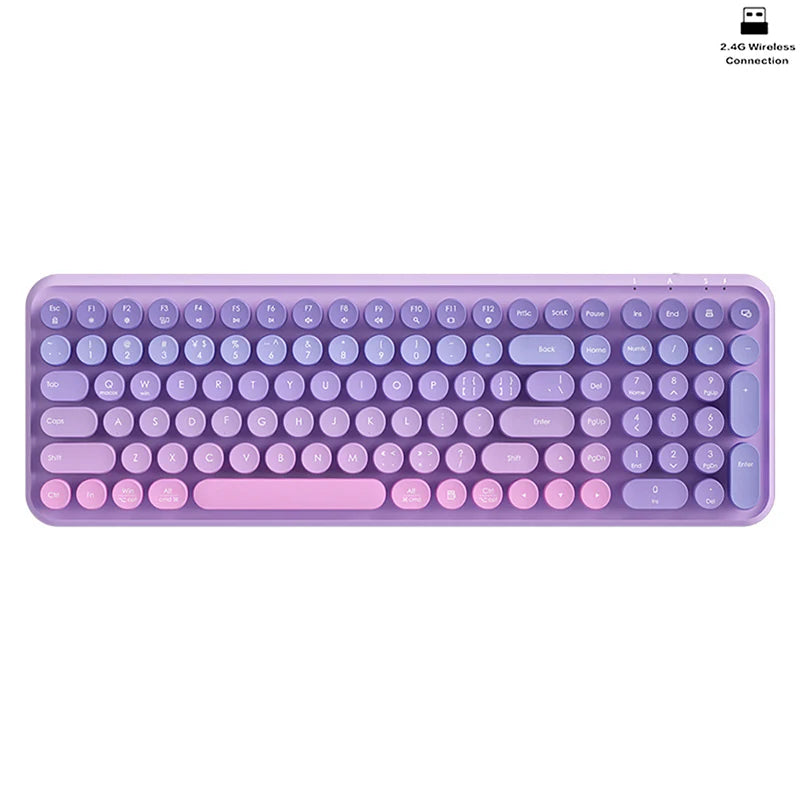 ergonomic-2-4g-wireless-keyboard-106-keys-retro-round-keycap-keyboard-multimedia-function-keyboard-for-pc-laptop-desktop