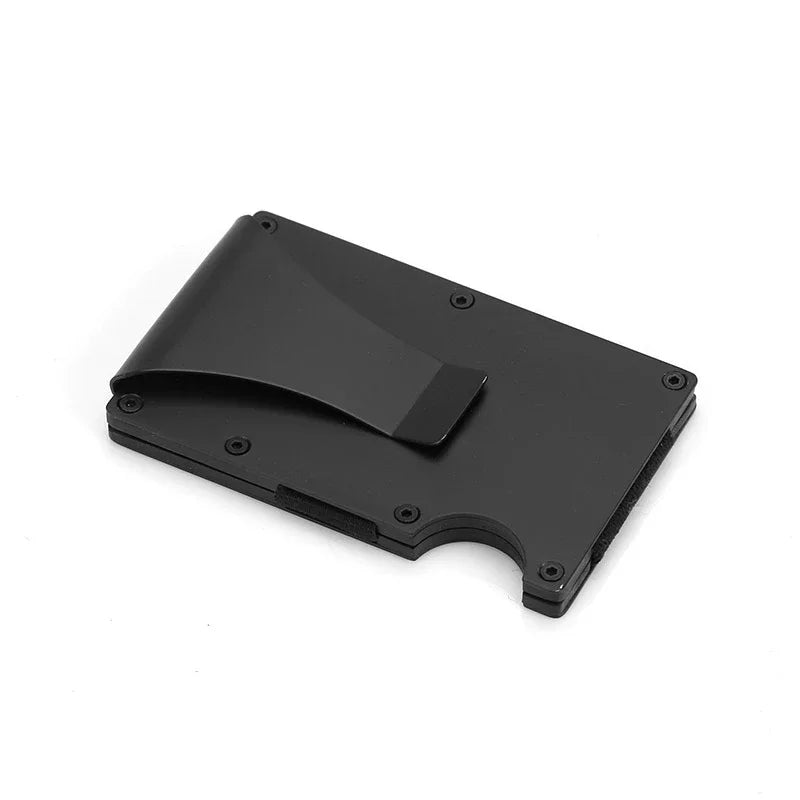 Porta Carte Credito Uomo Business Credit Card Holder Male Wallet Pasjeshouder Purse for Men Minimalist Porte Grise Rfid