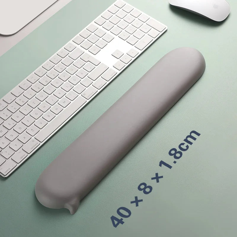 Chat Bubble Silicone Wrist Mouse Pad Keyboard Hand Rest Wrist Rest Palm Rest Wrist Pad Ergonomics White High Value