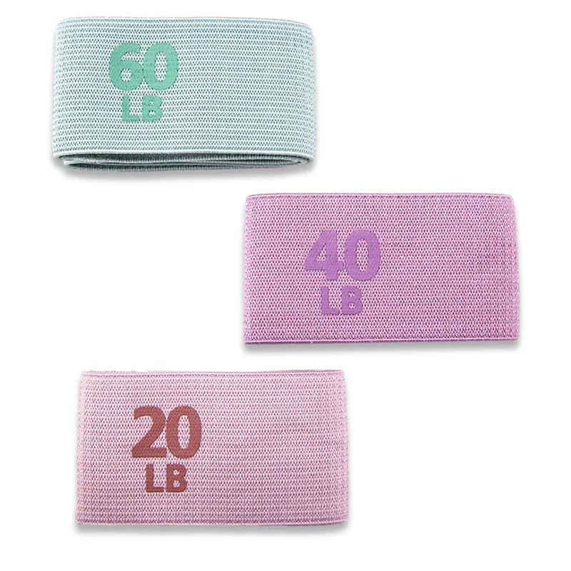 Fabric Elastic Bands Fitness Resistance Bands Yoga Pilates Hip Circle Expander Bands Gym Training Loops Yoga Workout