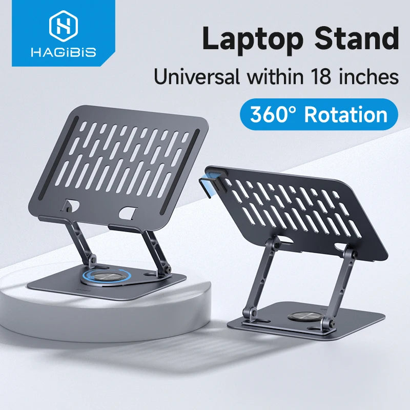 hagibis-laptop-stand-for-desk-adjustable-laptop-riser-360-rotating-ergonomic-notebook-holder-for-all-laptops-up-to-18-inches