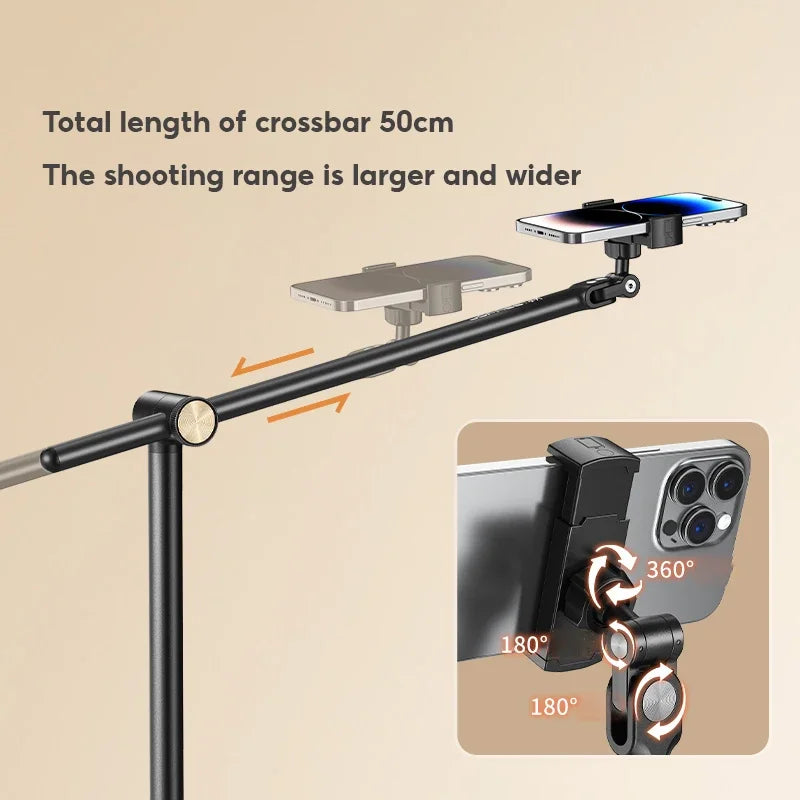 MoZhao Tablet Stand for iPad Phone Lazy Stand Bedside Bed Lying Watching Floor-Standing Live Broadcast Shooting