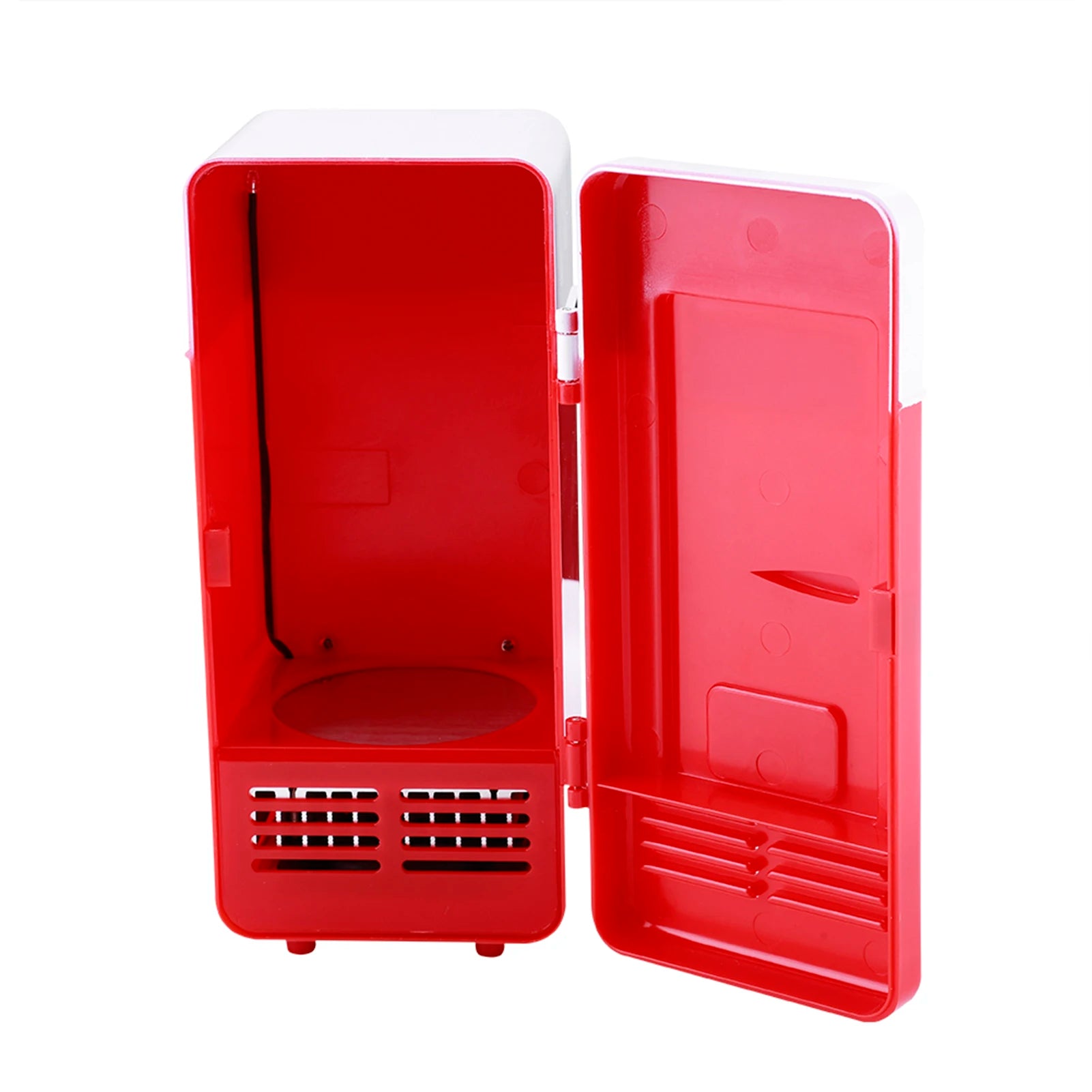 Mini Fridge Cool Quickly Beverage Fridge Usb Interface Cooler & Warmer 5 Minutes Refrigerator Temperature for Cola Cans