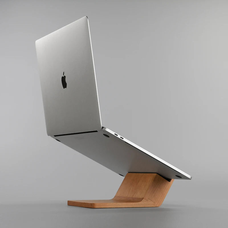 LETII ’Empty’ Minimalist Laptop Stand - Sleek Desktop Base for MacBook & Notebook Modern Desk Organizer by Letian