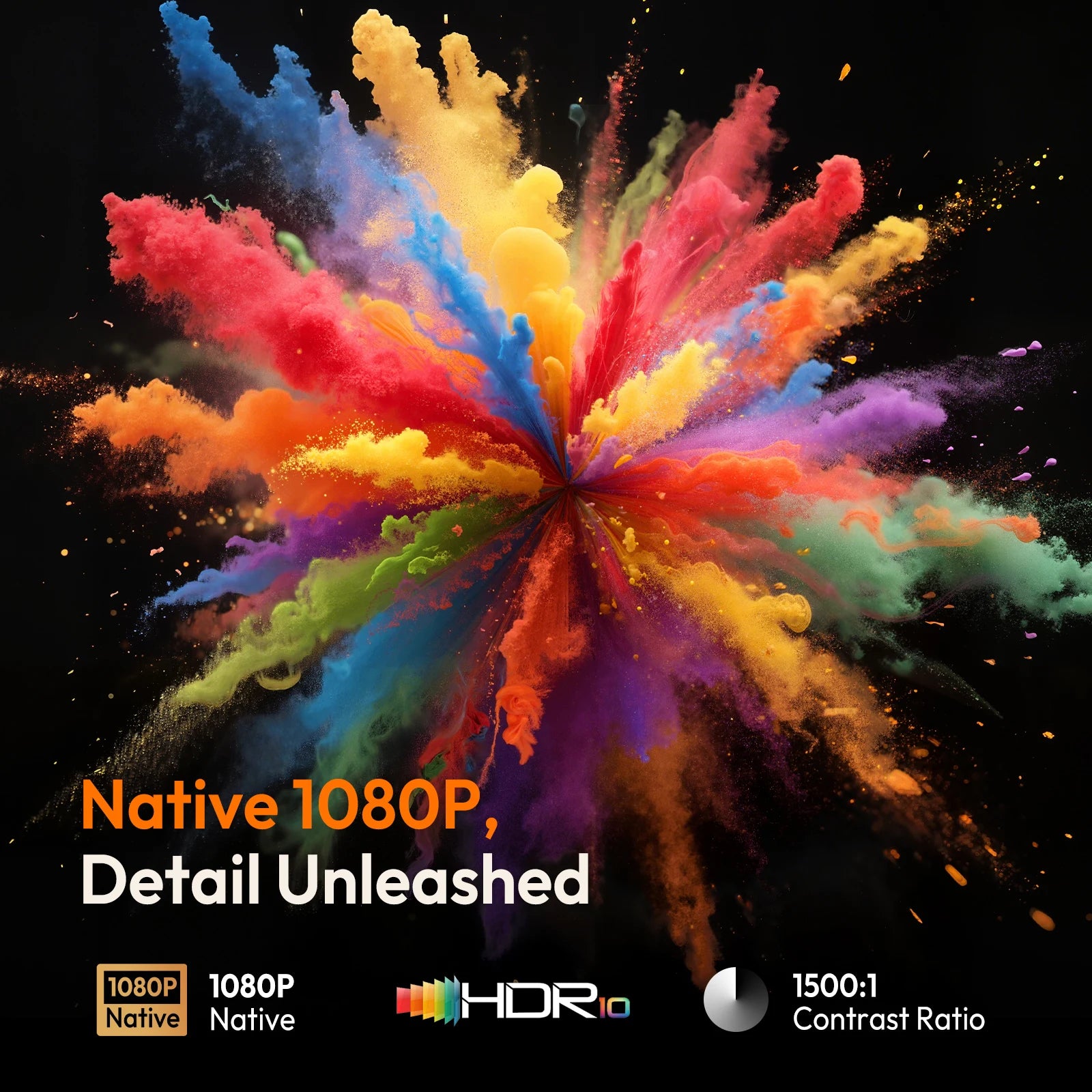 XGODY Projector Android 13 Netflix Official FHD Beamer 450ANSI Auto Focus & Keystone Smart Android TV Home Cinema