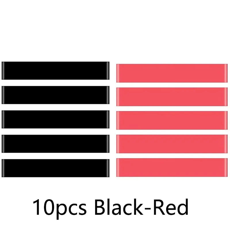 1/5/10/15pcs Fitness Resistance Band Yoga Elastic Band Stretching Band Butt Lifting Back Opening Leg Exercising Tool