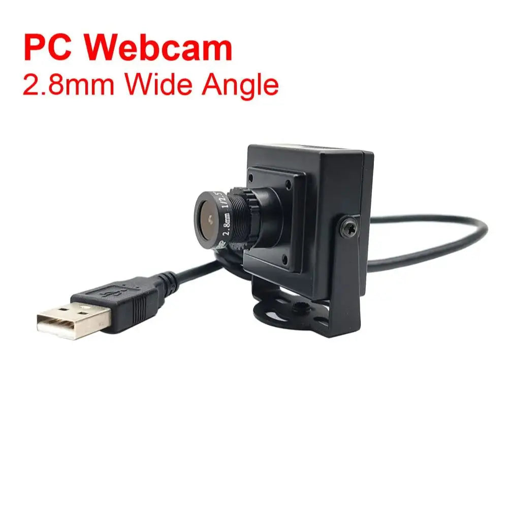 120 Degree Wide Angle 2.8mm Mini 2K HD PC Webcam Plug And Play 30fps 2560x1440 High Speed Video Live Computer USB