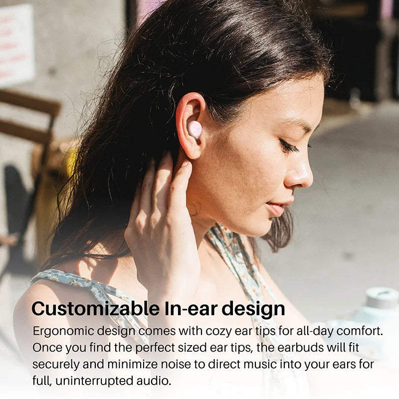 Refurbished TOZO TWS Earbuds in-Ear Wireless Bluetooth Headsets with With Mic Touch Control Sport Waterproof for Iphone
