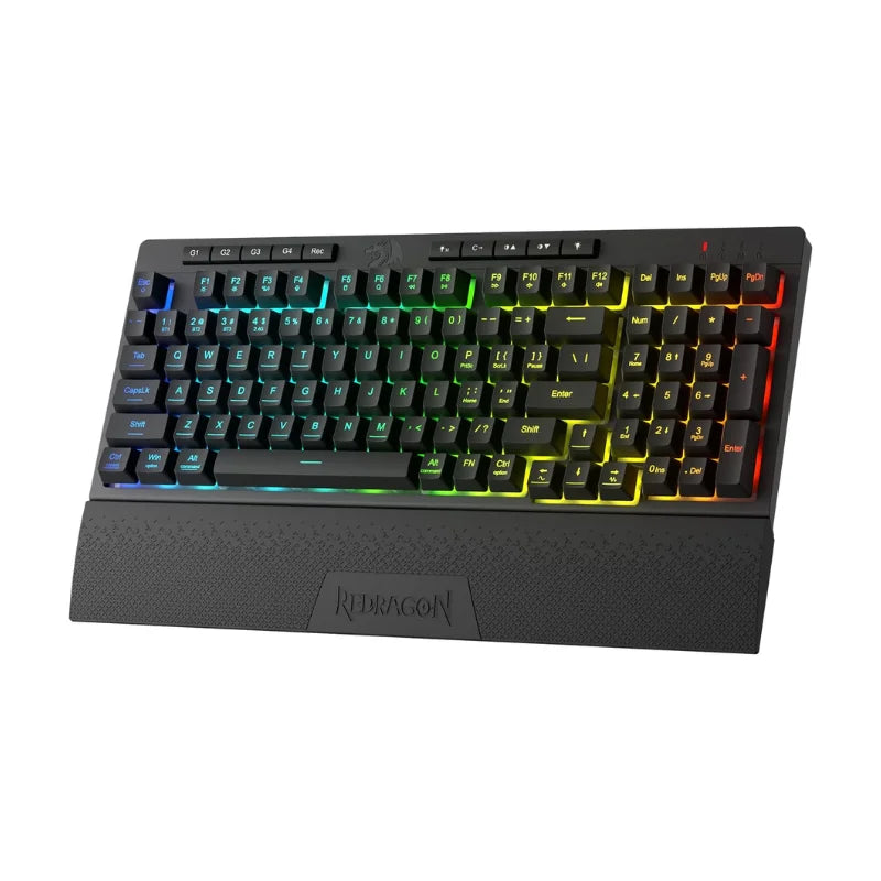 redragon-k515-pro-shiva-rgb-wireless-98-keys-mechanical-membrane-gaming-keyboard-smooth-linear-switch-detachable-wrist-rest