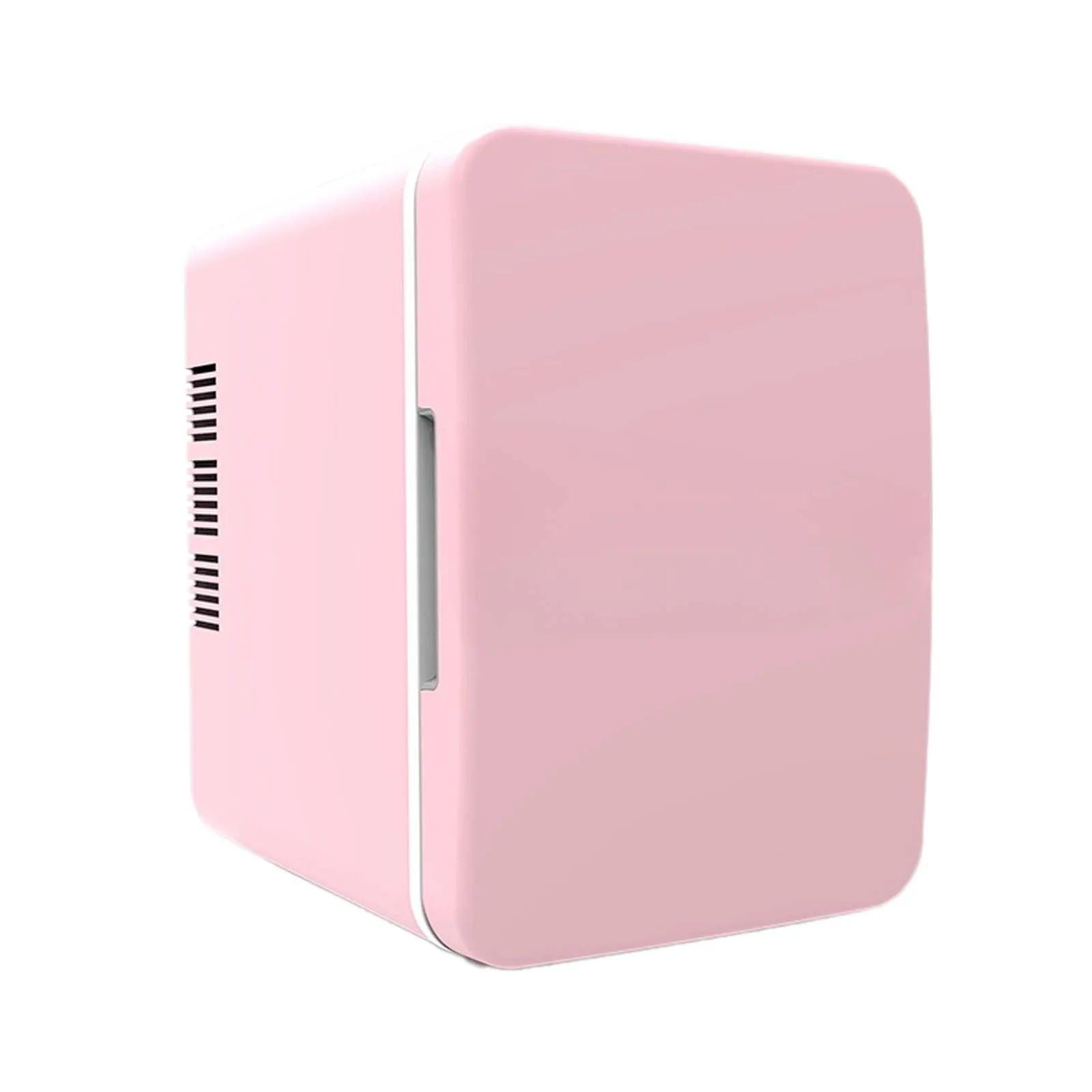 4L Mini Fridge Multi Use Cosmetics Fridge Desktop Small Portable Cooling Case for Outdoor Camping Picnic - Pink / EU