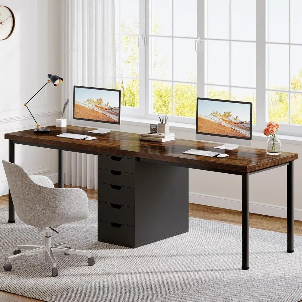 two-person-computer-desk-with-5-drawers-78-7-inches-extra-long-double-office-desk-modern-simple-double-computer-desk-study-wr