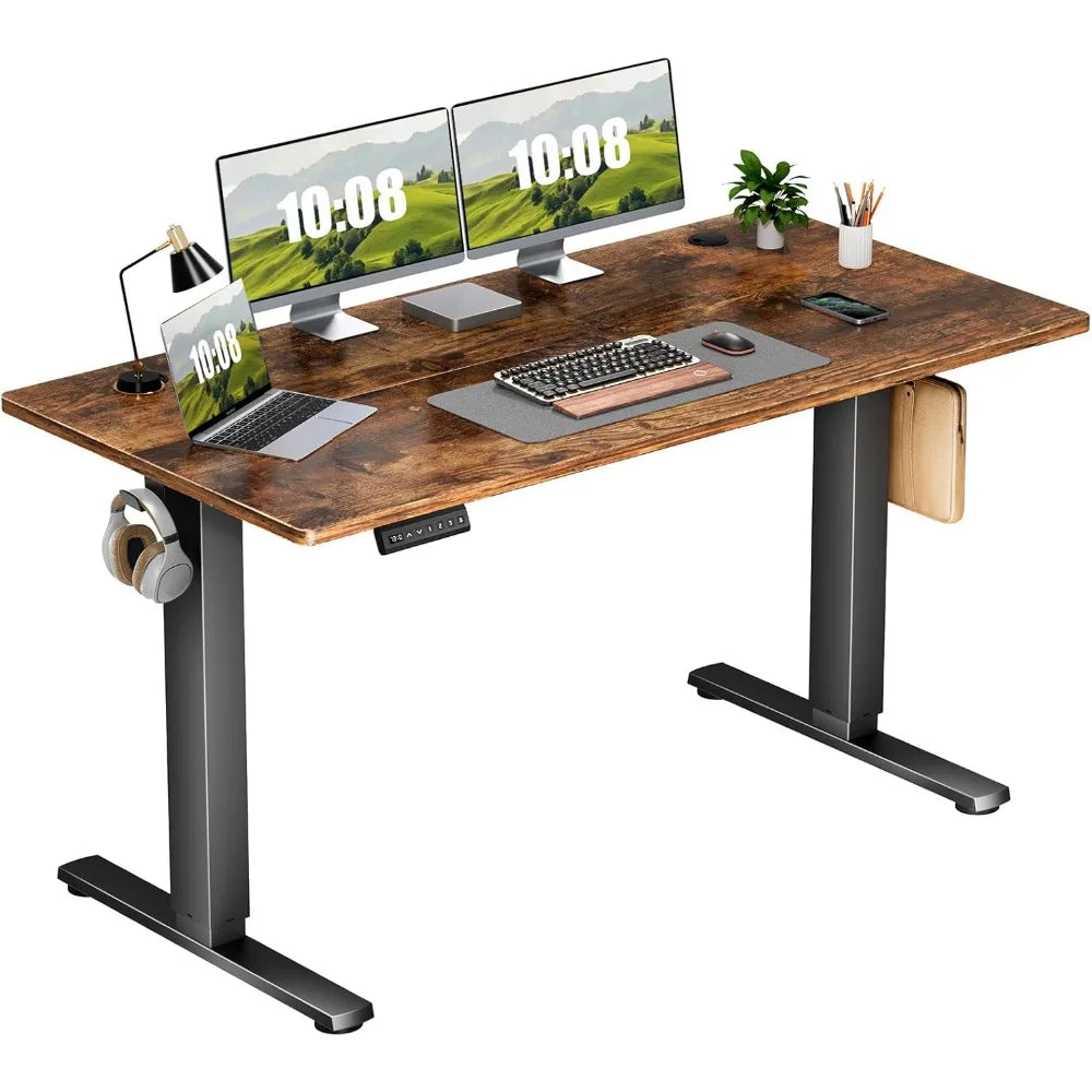 electric-adjustable-height-standing-desk-55-x-24-inch-sit-to-stand-up-desk-with-splice-board-rising-home-office-computer-tab