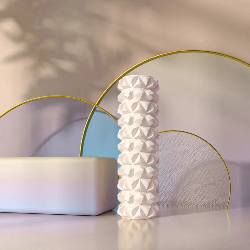 Diamond Foam Axle New Style Roller Slimming Legs Beauty Shaping Deep Massage Yoga Column Muscle Relaxation Equipment