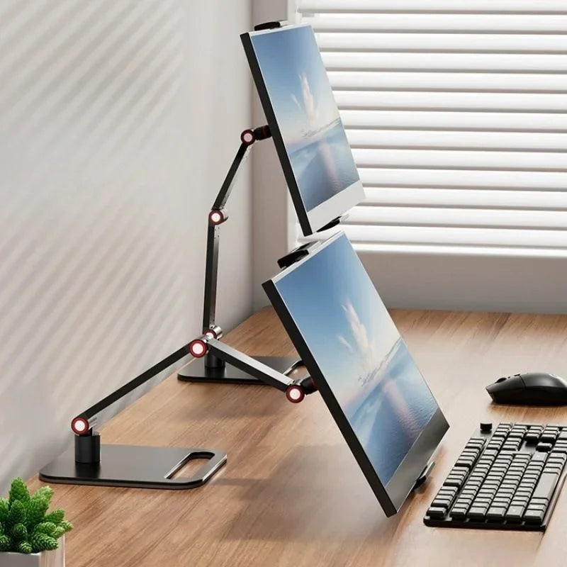 universal-monitor-stand-desk-holder-for-12-17-3-displays-vesa-mount-expandable-base-vertical-screen-folding