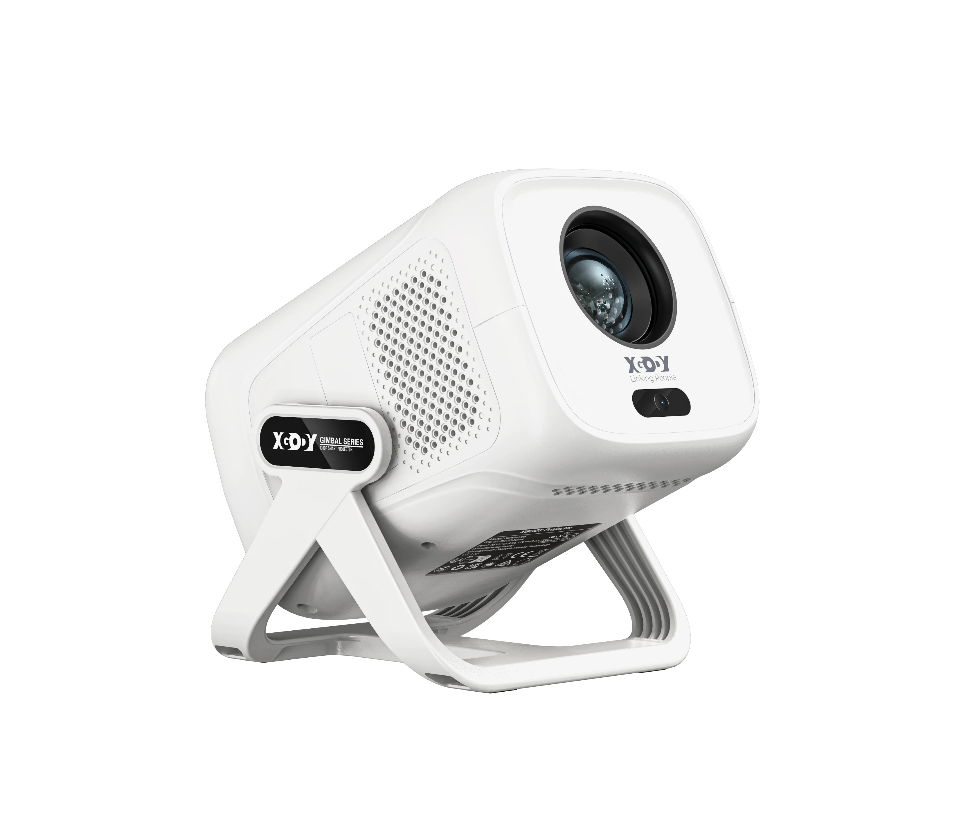 XGODY Projector Android 13 Netflix Official FHD Beamer 450ANSI Auto Focus & Keystone Smart Android TV Home Cinema