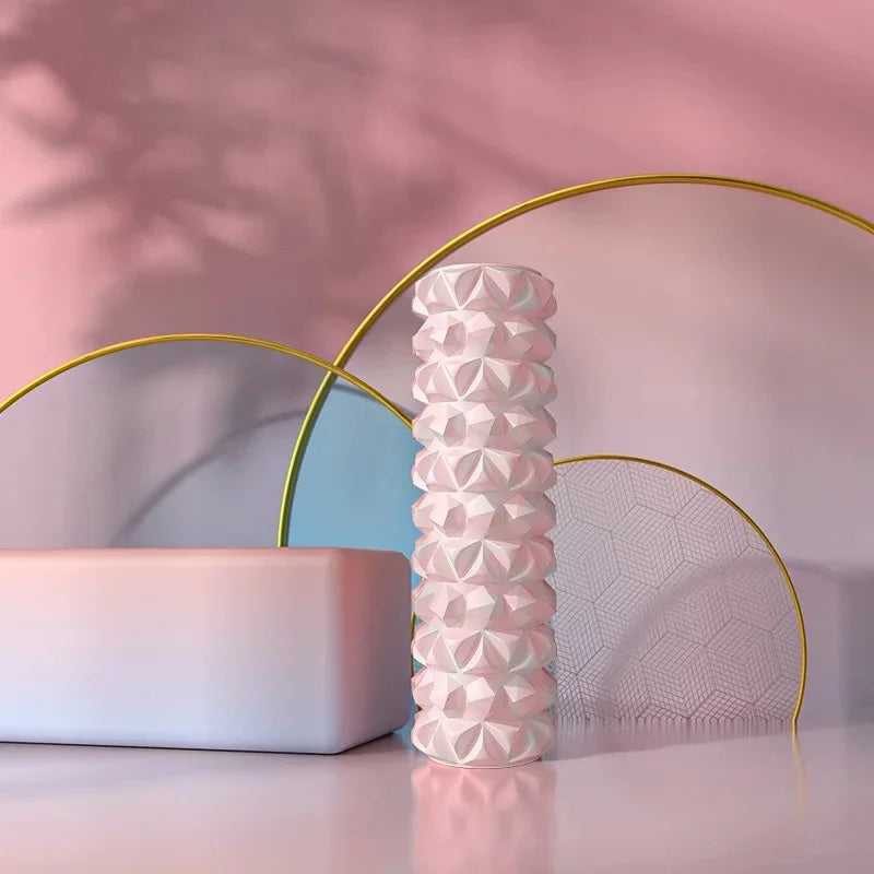 Diamond Foam Axle New Style Roller Slimming Legs Beauty Shaping Deep Massage Yoga Column Muscle Relaxation Equipment