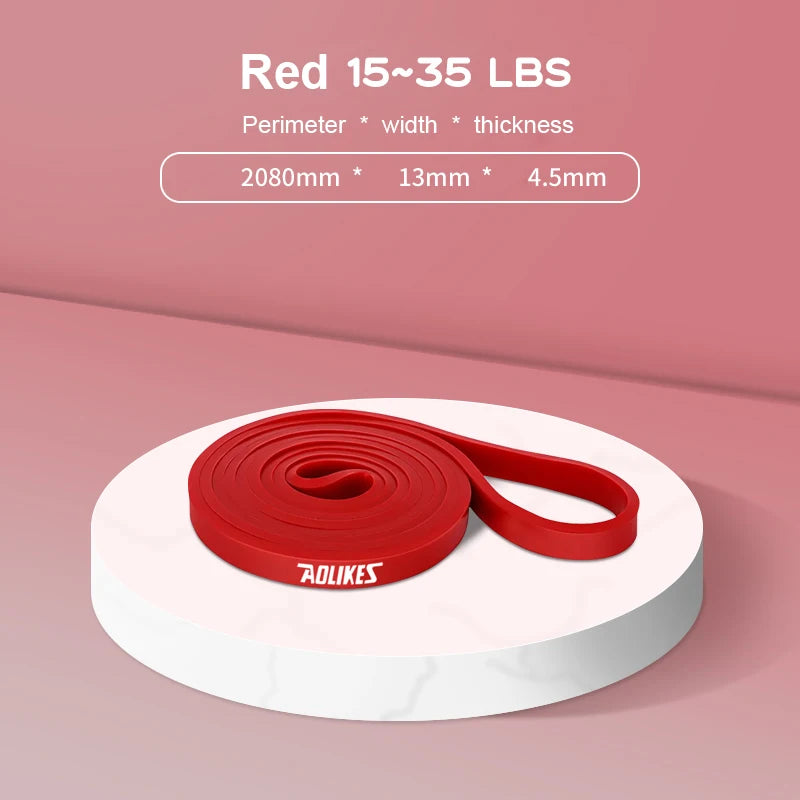 AOLIKES 1PCS Pull Up Assistance Bands -Resistance Heavy Duty Workout Exercise Stretch Fitness Bands Assist