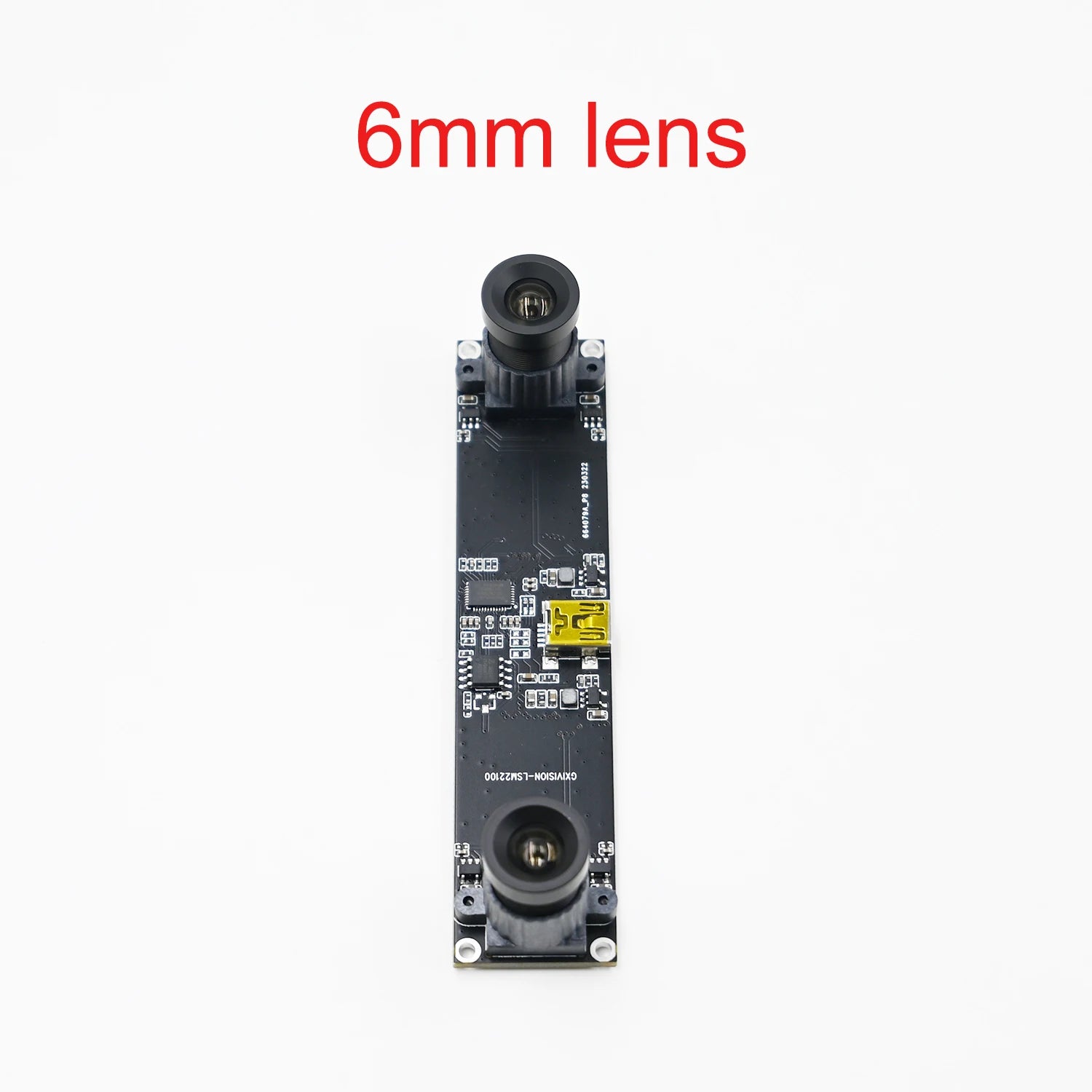 USB Camera Module Dual Lens 720P,Synchronization Same Frame,2560x720 30fps,Fixed Focus Webcam 2MP,For 3D Modeling VR