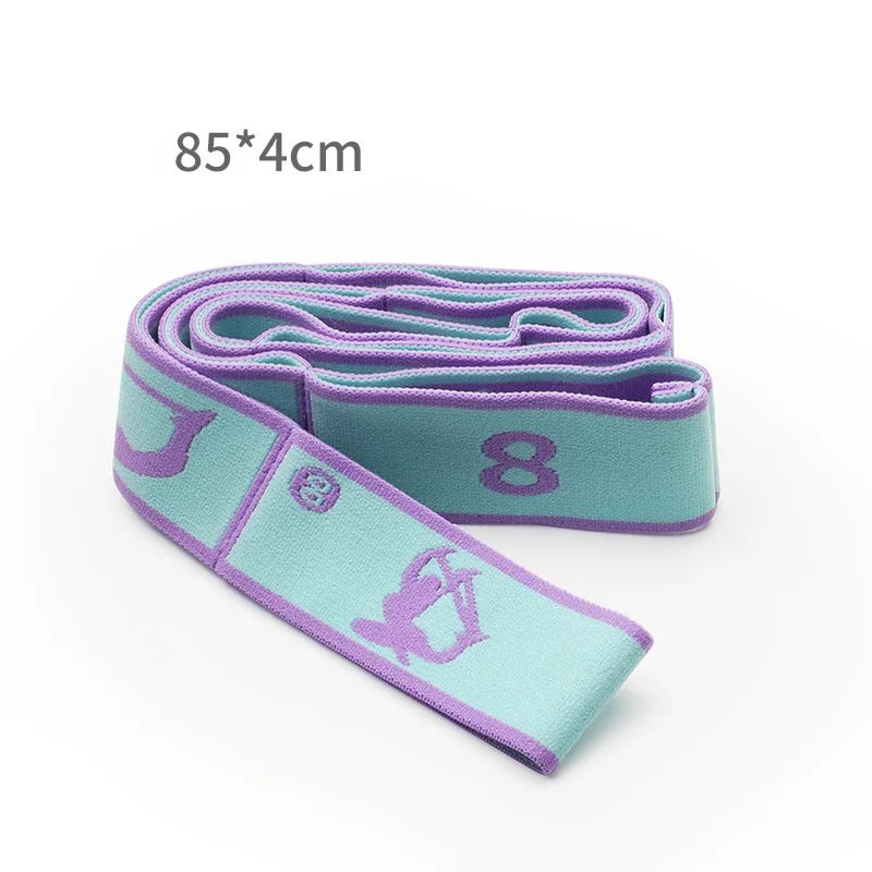 Yoga Stretch Strap Sports Exercise Resistance Bands For Dance Gymnastics Workout Pilates Stretch Belt For Physical