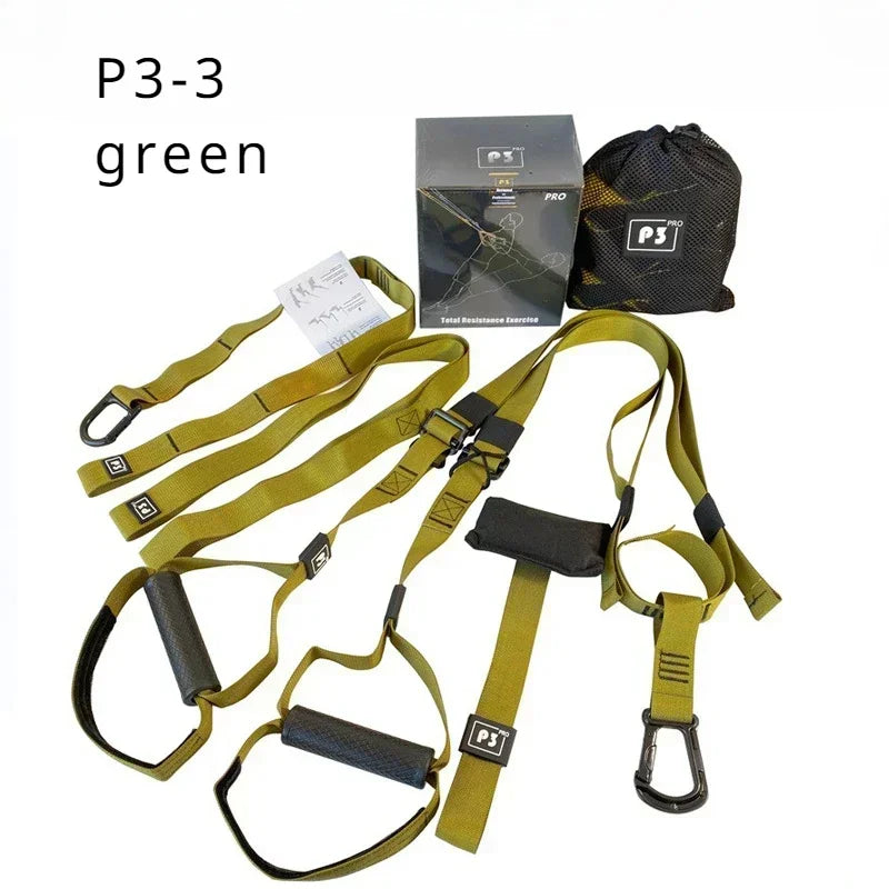 Home Use P3-Trx Resistance Device Hanging Pulling Rope Hanging Training Band Yoga Fitness Band Fitness Suspension