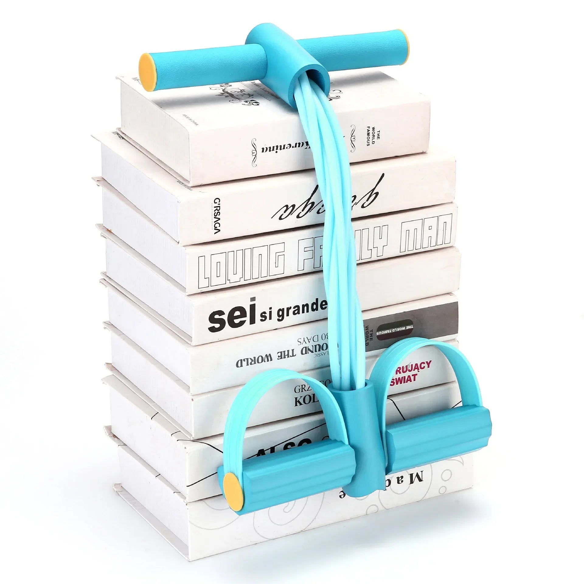 4/6 Tubes Multifunctional Gym Resistance Bands Portable Pedal Tensioner Home Gym Equipment Sit-up Aid Abdominal