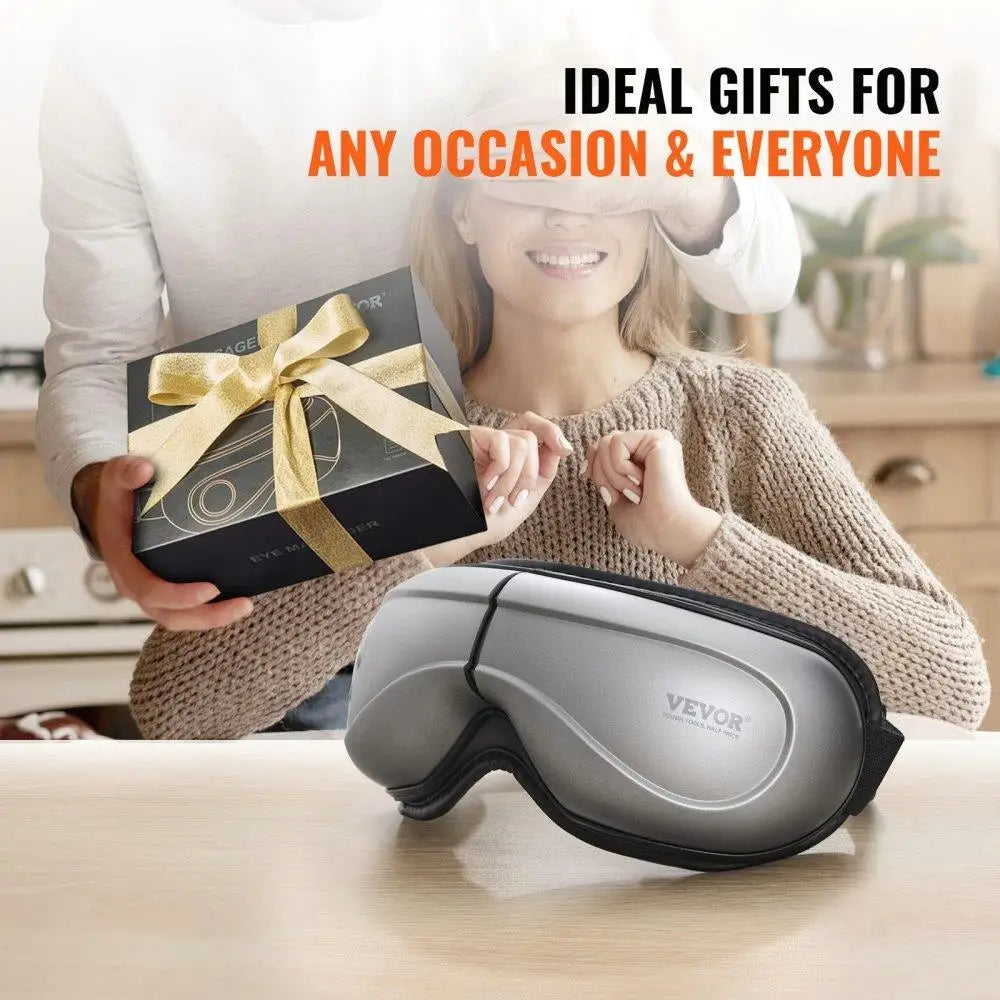 IntelliGlow Heated Eye Massager Bluetooth Music 180 Foldable Eye Care Device 5 Modes - United States / As pictures