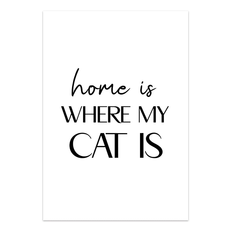 Nordic Inspirational Quotes Posters Modern Cursive Verse Wall Art Canvas Paintings Mural Decor for Living Room Office