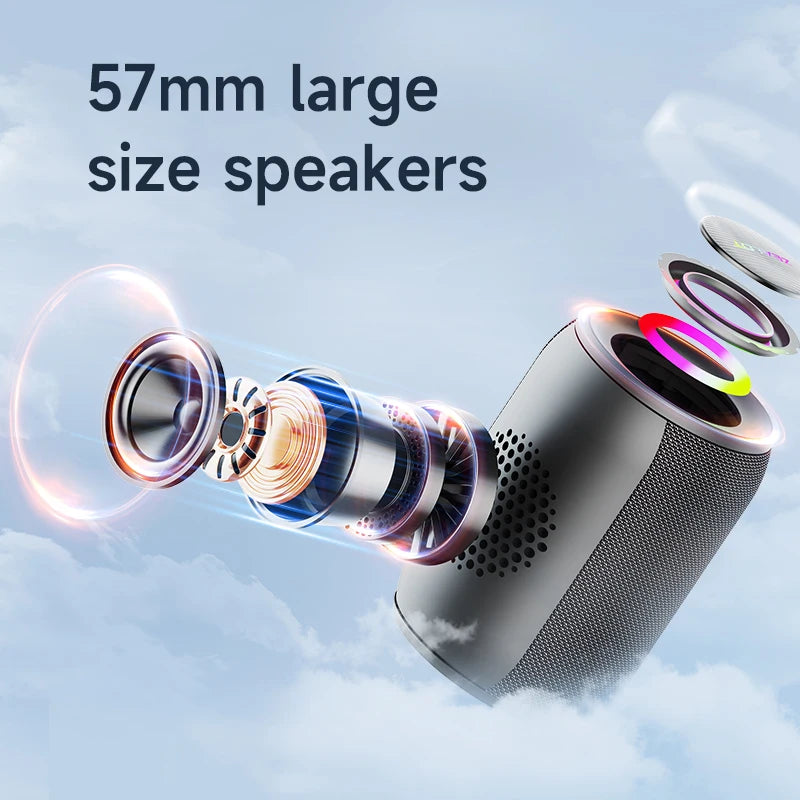 S32PRO Mini Bluetooth Speaker Portable Wireless Column HIFI Stereo Waterproof Sound Box 15W Wireless Speaker for Outdoor