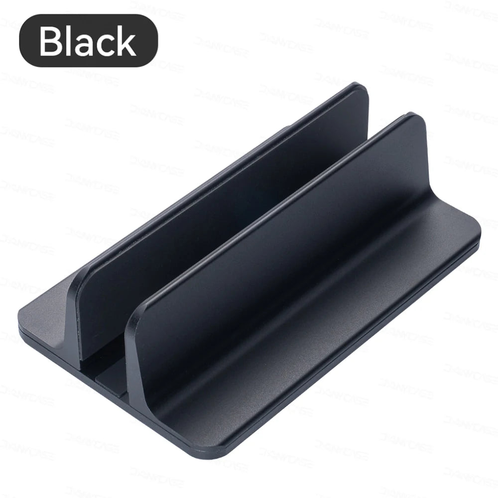Vertical Laptop Stand Holder Foldable Aluminum Notebook Stand Laptop Tablet Stand Support For Macbook Air Pro PC 13-17