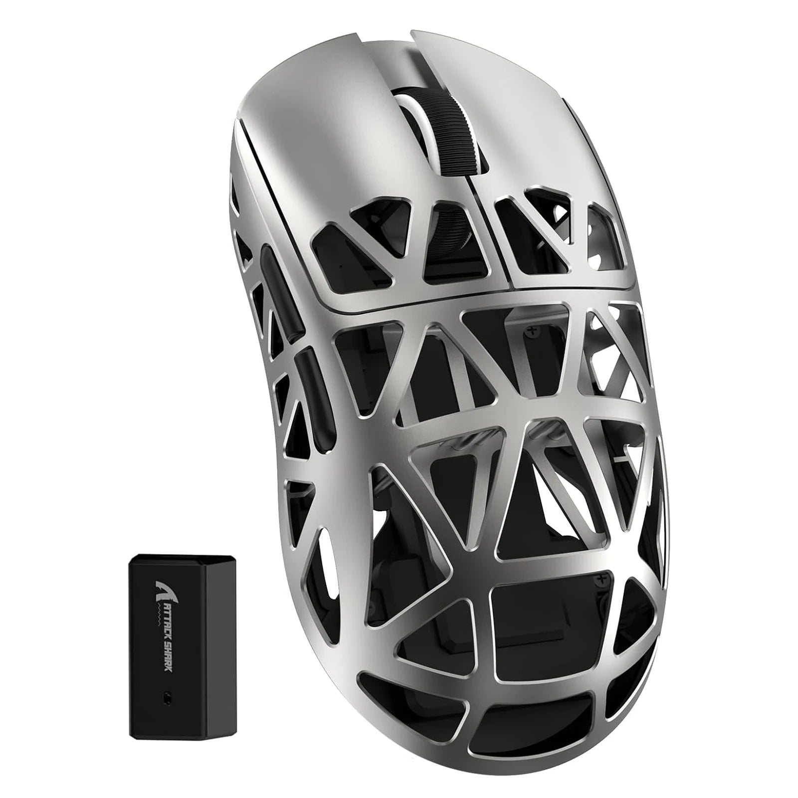 ATTACK SHARK R2 tri-mode programmable mouse ultra-light magnesium alloy PAW3950 42000 DPI optical sensor 8000Hz polling