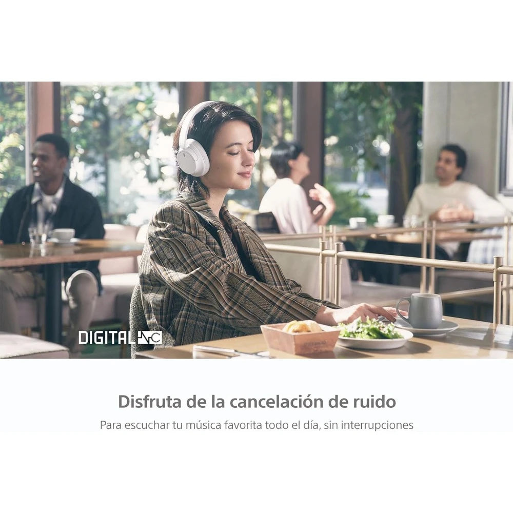 WH-CH720N Wireless Bluetooth Headphones Noise Canceling 35H Battery Quick Charge Built-in Mic - United States / Blue