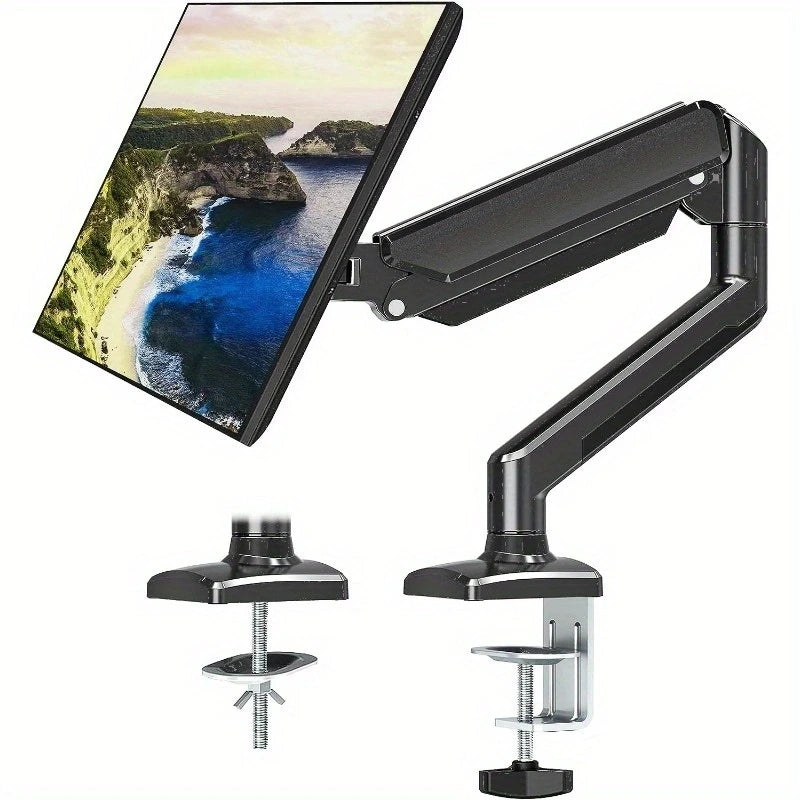 BEISHI Single Monitor Bracket for 13-32in adjustable Monitor holder Universal Computer screen load 2-9kg Gas SpringTV