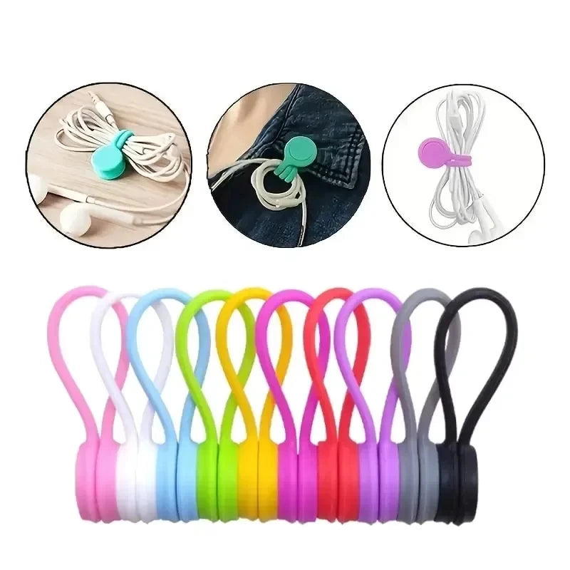 5-3-1pcs-silicone-magnetic-cable-tie-reusable-wire-organizer-clips-for-bundling-securing-headphone-holder-data-cables-winder