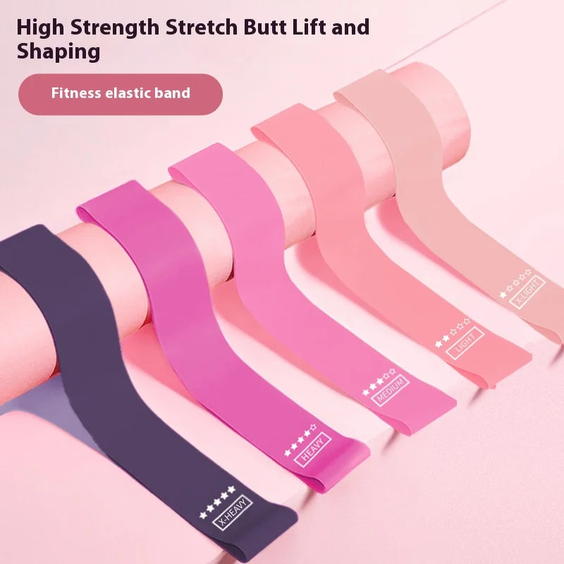 TPE Resistance Bands Set Pilates Equipment Stretching Agility Portability Females Yoga Stretch Band Core Strengths