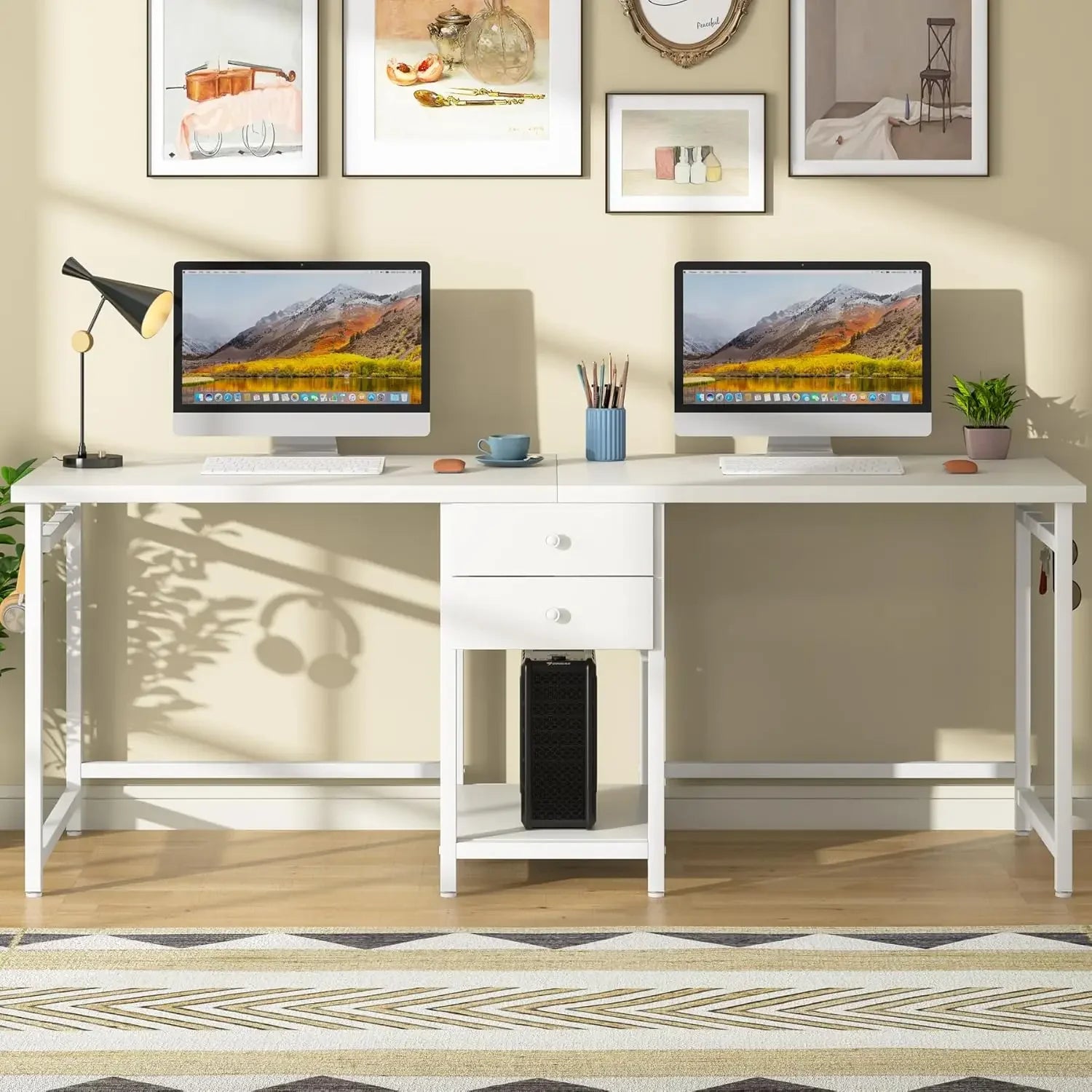 double-desk-with-2-drawers-two-person-desk-long-computer-desk-with-storage-selves-writing-table-study-desk-for-home-office