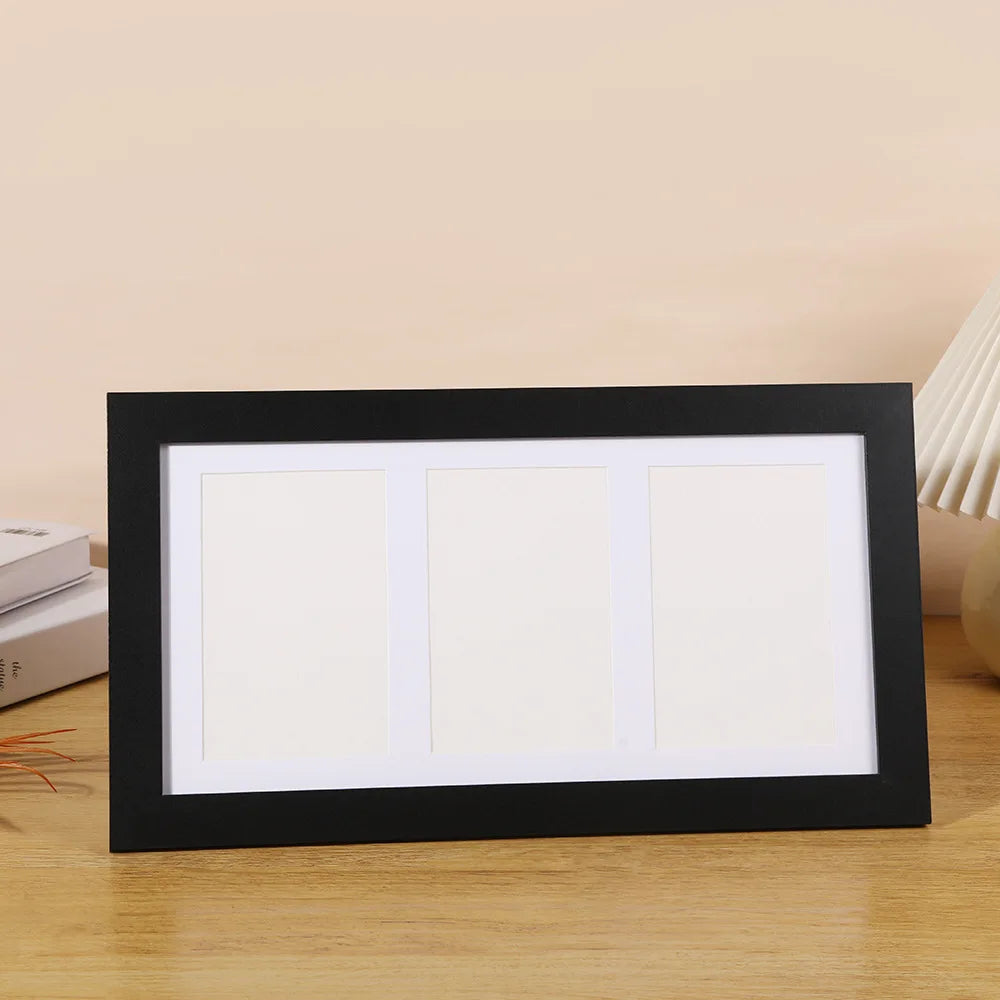 3-Grid & 4-Grid Photo Frame Set – Stylish Desktop Decorative Picture Frames for Home & Office Decor