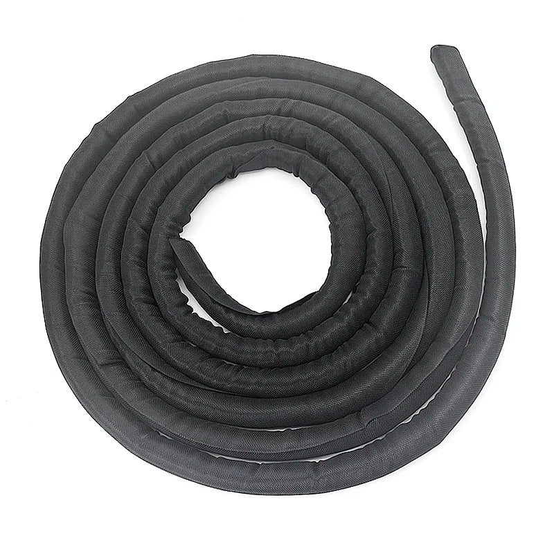Cable Sleeve Self Closing PET Braided Expandable Auto Line Management Overlaps Flexible Loom Split Pipe Tube Wire Wrap