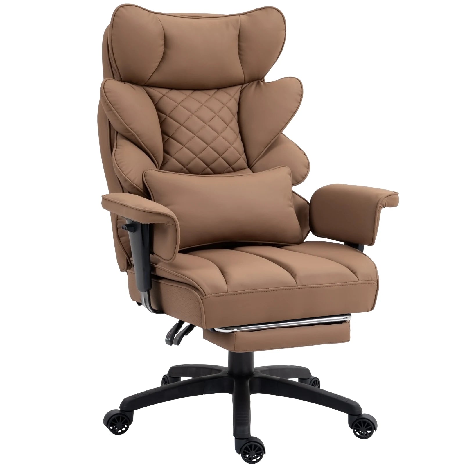 Dowinx Big and Tall Office Chair with Pocket Spring Cushion and Lumbar Support,High Back Computer Gaming Chair