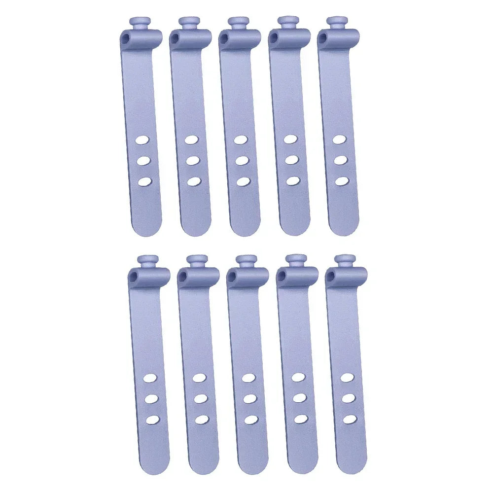 Phone Cable Organizer Earphone Clip Charger Cord Management 3 Hole Line Storge Holder Clips Data Line Bobbin Winder