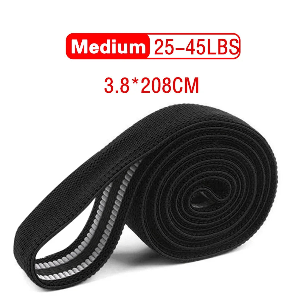 Long Resistance Bands Elastic Bands for Pull Up Assist Stretching Training Booty Band Workout Home Yoga Gym Fitness
