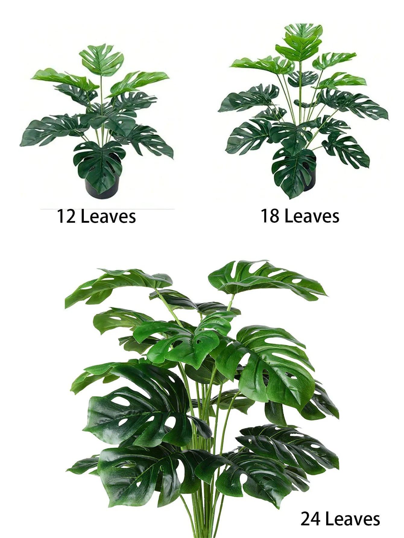 1pc Large Artificial Areca Palm Plant In Pot Plant Faux Tropical Plants Tall Table Palm Tree Home Office Decoration