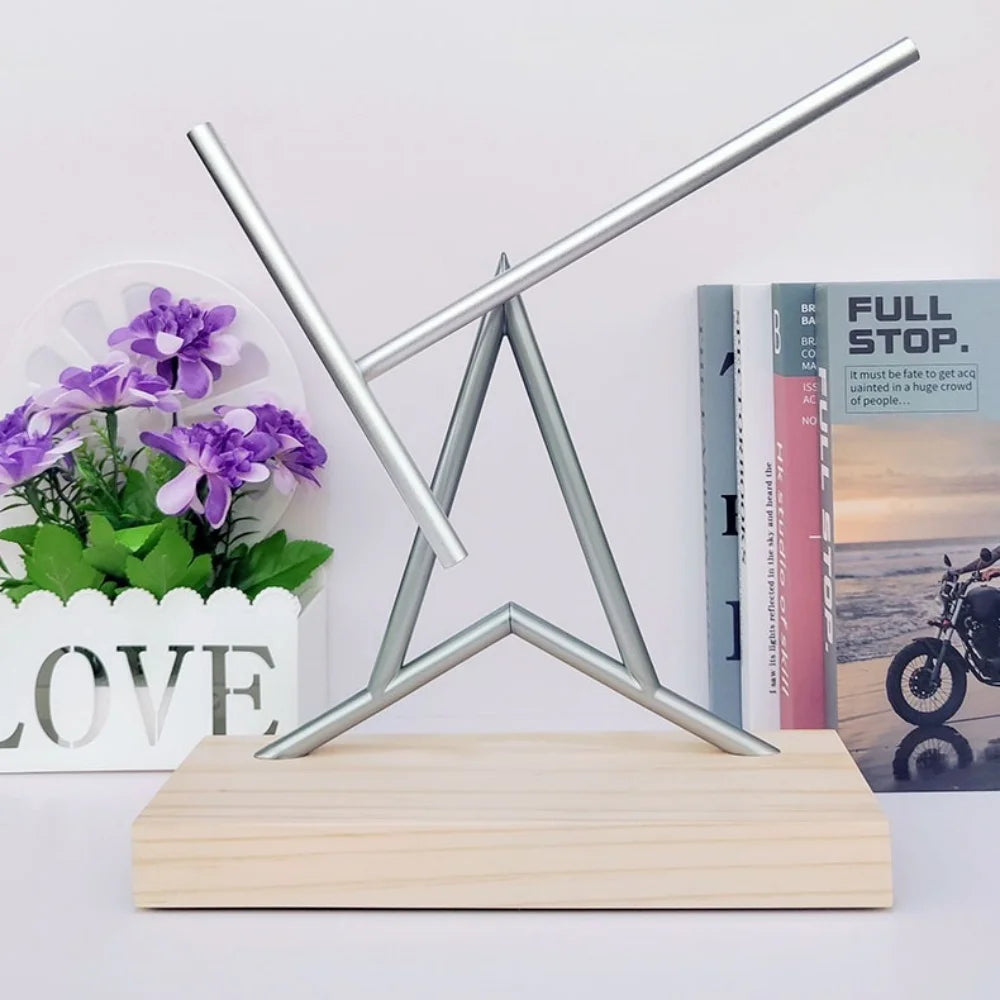 Newton Cradle Force Desk Decoration Chaos Pendulum Perpetual Motion Machine Business Creative Gifts Battery Power