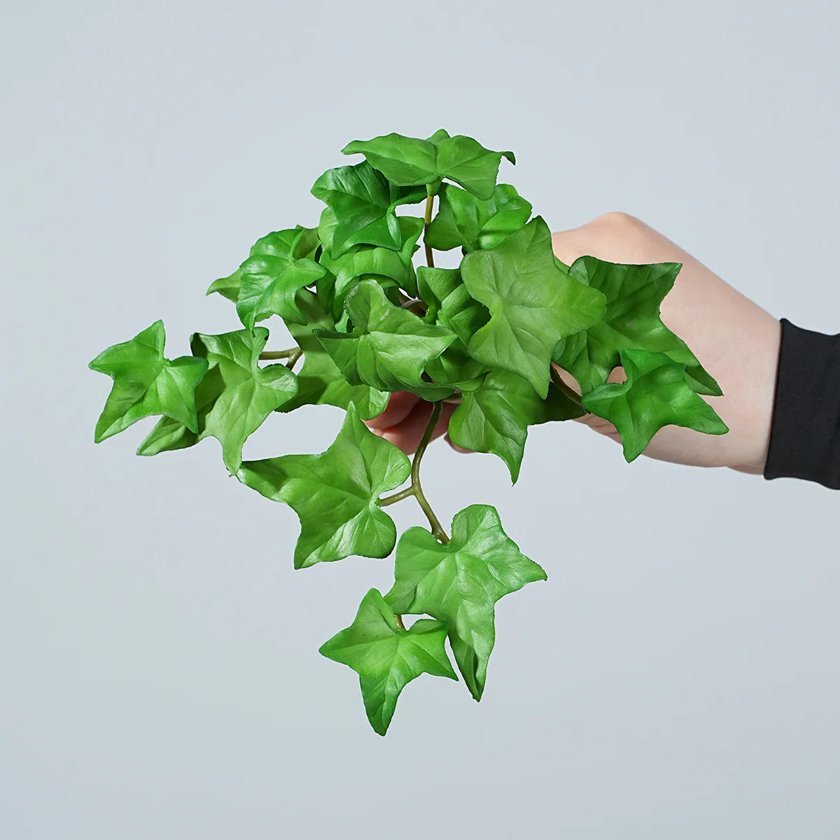 17CM Artificial Plant Mini Bouquets Copper Coin Grass Soft Rubber False Green Plants Wall Hung for Home Office Garden