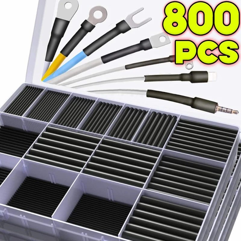 pe-heat-shrink-tubing-set-waterproof-insulation-electrical-cable-protection-sleeve-thermoresistant-tube-shrink-wire-repair-kits