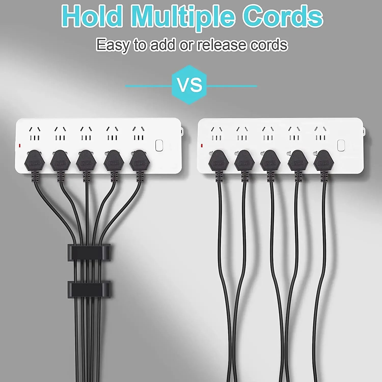 Adhesive Wire Organizer Cable Holder Cord Management Harness Clamp Clip For Home PC Power USB Cable Wiring Desktop Cord